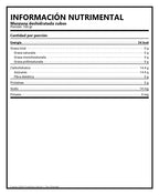 Manzana deshidratada cubos