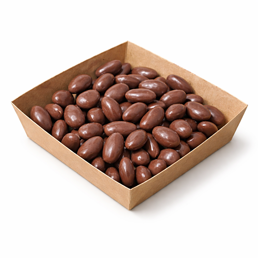 Almendra con chocolate