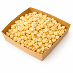Manzana deshidratada cubos